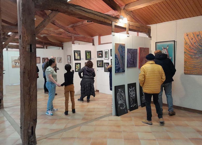 EXPOSITION ARTISTIQUE À LA GRANGE DES MARES