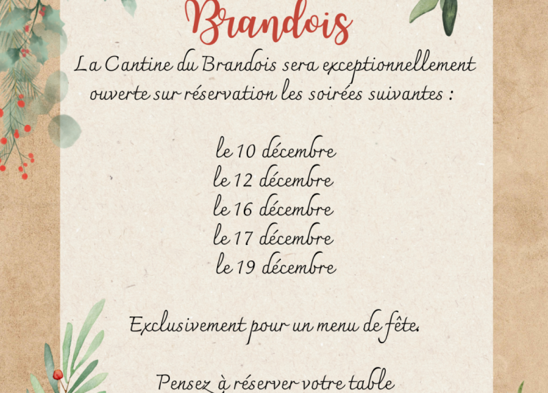 LA CANTINE DU DOMAINE DE BRANDOIS